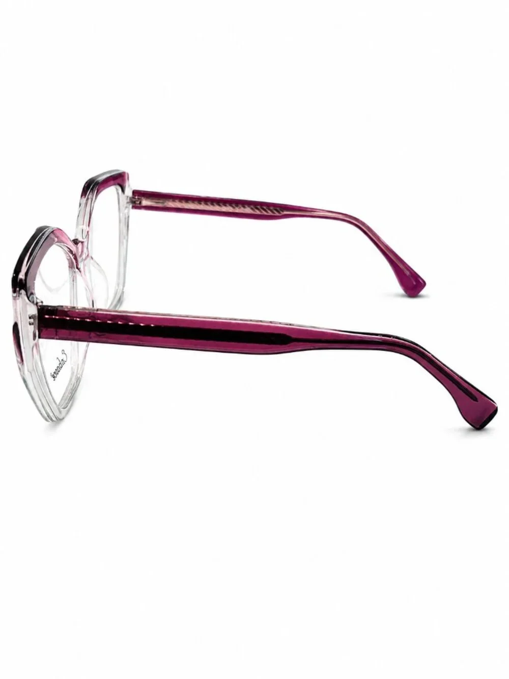 Enhance EN4488 Purple Crystal 54-17-150 Eyeglass Frames - Picture 8 of 10